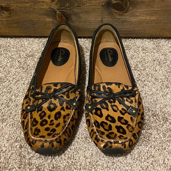 Clark’s Leopard Loafers - Picture 2 of 3